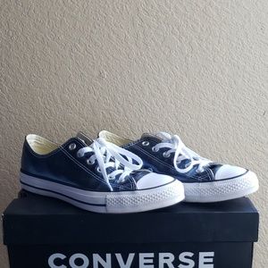 Blue Metallic Converse